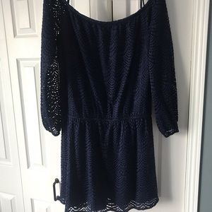 Navy Blue Lilly Pulitzer Romper Large
